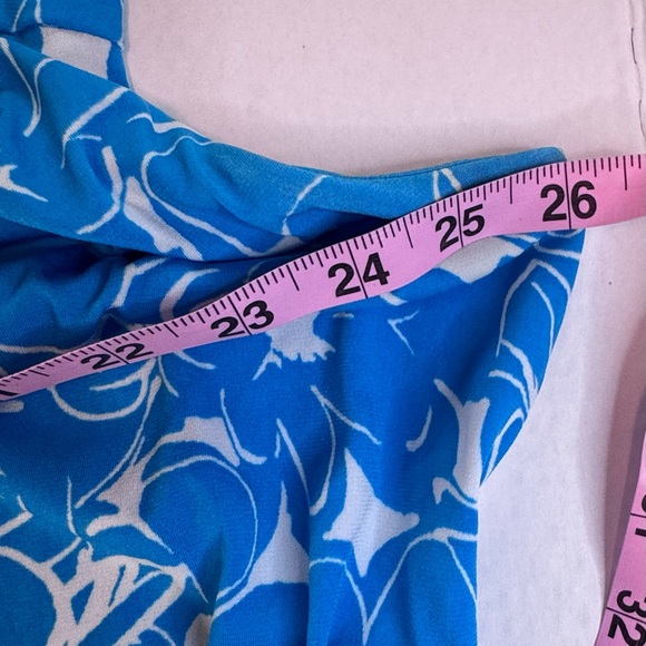 George Blue Floral Sleeveless Shift Dress XL (16–18) - Picture 10 of 13